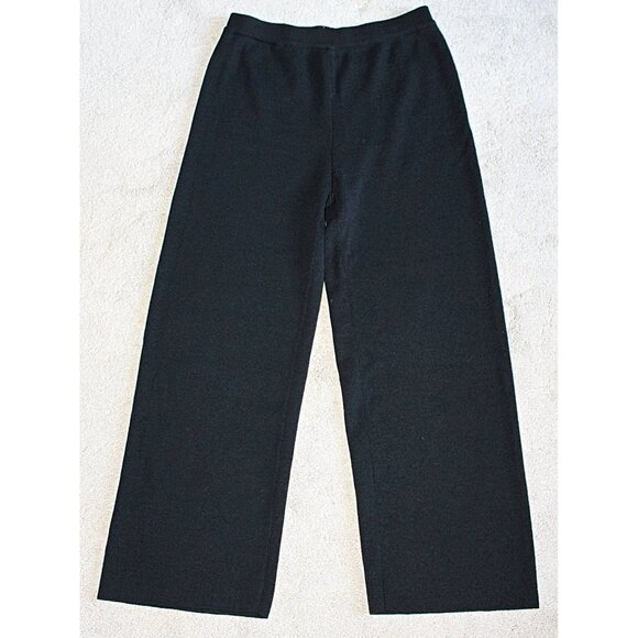 Eileen Fisher Vintage - the OG - Washable Wool Crepe Straight Leg Pants, Sml - Picture 1 of 8
